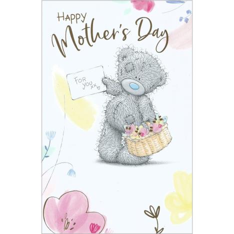 For You Bear With Flower Basket Me to You Bear Mother's Day Card £2.49